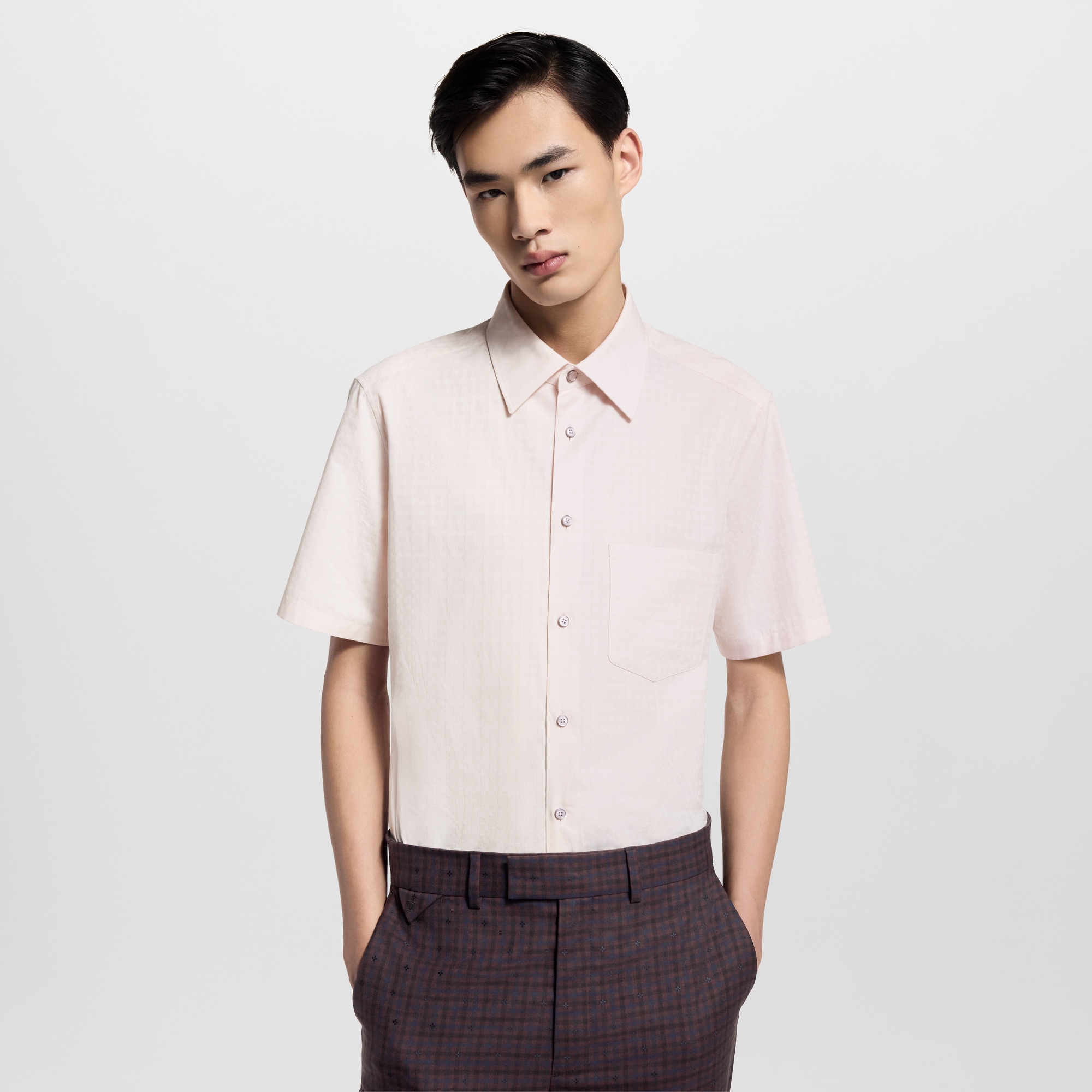 Short-Sleeved Classic Shirt - Men - Ready-to-Wear | LOUIS